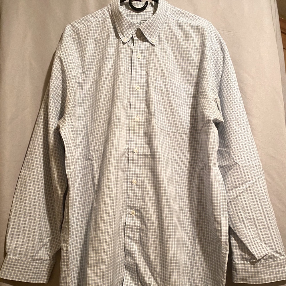 L.L. Bean Button Down Dress Shirt